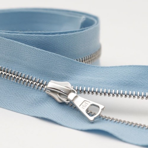 Zipper Riri ME4 TB 2603 (60cm, Nickel, Sky Blue)