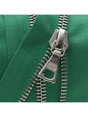 Молния Riri ME4 TB 2715 (60см, никель, зелёный)