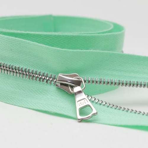 Zipper Riri ME4 GE 2752 (18cm, Nickel, Light Green)