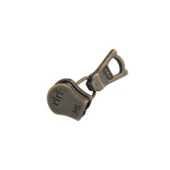 Slider Riri Flach M6 (Antique Brass)