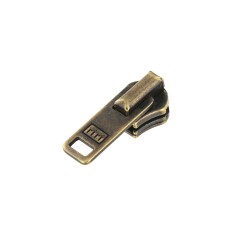 Slider Riri Gerade M6 (Antique Brass)