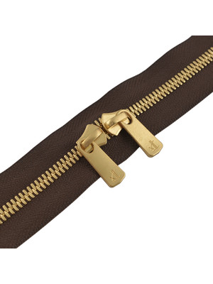 Молния YKK Excella #5 (латунь, 2-стор.)