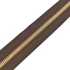 YKK Excella Zipper #5 (Brass, 2-way)