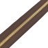 YKK Excella Zipper #5 (Brass, 2-way)