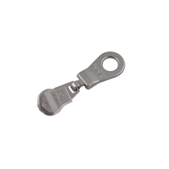 Slider with puller YKK Doughnut #3 (Nickel)