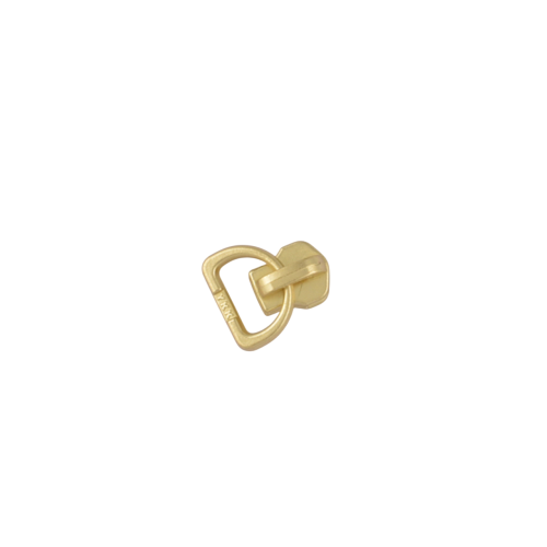 Slider with puller YKK DRing #3 (Brass)