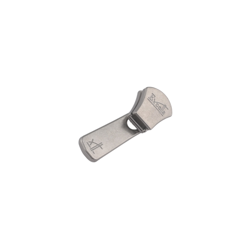 Slider with puller YKK Excella #3 (Nickel)