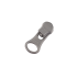 Slider with puller YKK Large Hole #3 (Nickel)