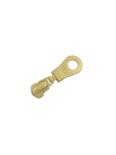 Бегунок с пуллером YKK Doughnut №3 (латунь)