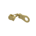 Slider with puller YKK Doughnut #3 (Brass)
