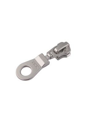 Бегунок с пуллером YKK Doughnut №5 (никель)