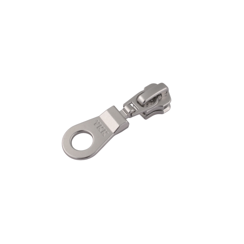 Slider with puller YKK Doughnut #3 (Nickel)