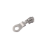 Slider with puller YKK Doughnut #3 (Nickel)