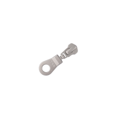 Slider with puller YKK Doughnut #5 (Nickel)
