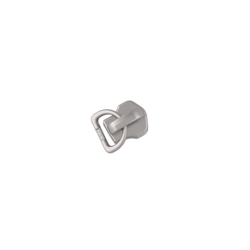 Slider with puller YKK DRing #5 (Nickel)