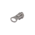 Slider with puller YKK Large Hole #3 (Nickel)