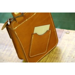 Belt bag leather craft pattern QQ-1