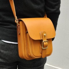 Man's bag leather craft pattern QQ-1