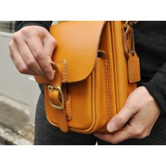 Man's bag leather craft pattern QQ-1
