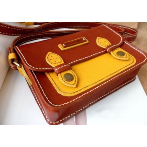 Unisex bag leather craft pattern QQ-3