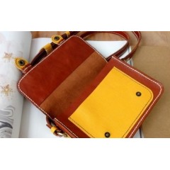 Unisex bag leather craft pattern QQ-3