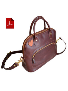 Выкройка женской сумки Кросби (PDF)