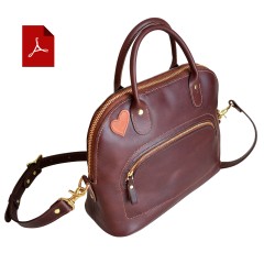 Woman Bag Crossby (PDF Template)