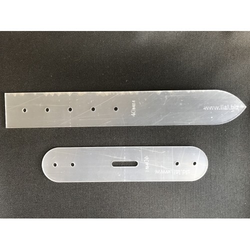 Acrylic template "Belt 40-1"