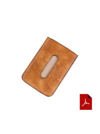 Выкройка визитницы Слот (PDF)