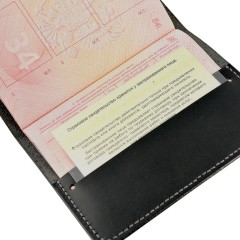 Passport cover pattern (PDF Template)