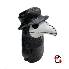 Doll Plague doctor pattern (PDF)