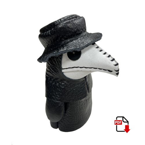 Doll Plague doctor pattern (PDF)