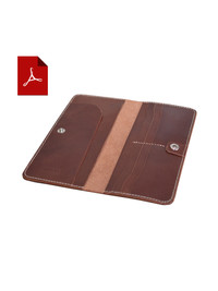 Выкройка кошелька-лонгера BMS (PDF)