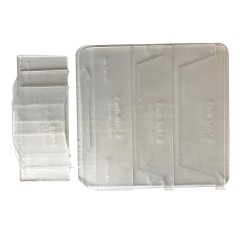Acrylic template round zipper Diez