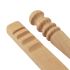 Set of beech slickers