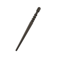 Сликер круглый тонкий Wuta (чёрное дерево)