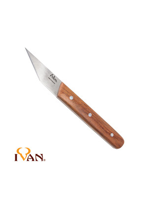 Нож для кожи Ivan (косой, французский тип) Нож для кожи Ivan (косой, французский тип)