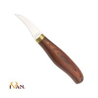 Нож для кожи Ivan (изогнутый)