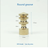 Creasing tip Slicker RND (M5)