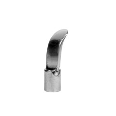 Creasing tip Flat iron stainless (M5)