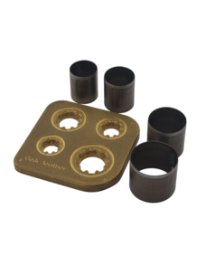 Оснастка Geji для обтяжки кнопок (4 размера)