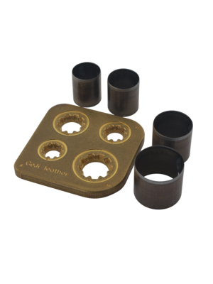 Оснастка Geji для обтяжки кнопок (4 размера)