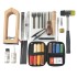 Beginner's Leatherworking kit "Want to try" (17 items)