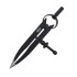 Wing Divider Craft-Sha (75mm, Black)