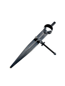 Разметочный циркуль Sanwa (150мм, чёрн.)