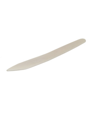 Гладилка изогнутая 18см (кость буйвола)