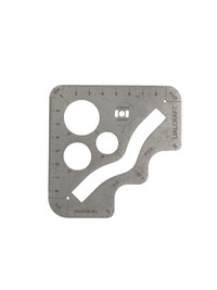 Линейка "Угольник радиусный"