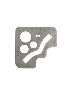 Линейка "Угольник радиусный"