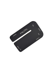 Линейка Wuta для пробойников (чёрная)