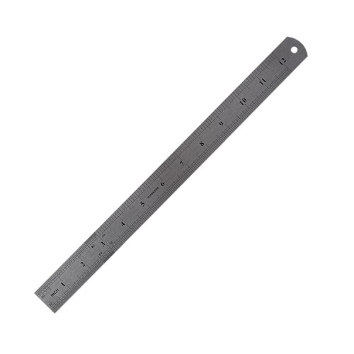 Metal ruler 30cm